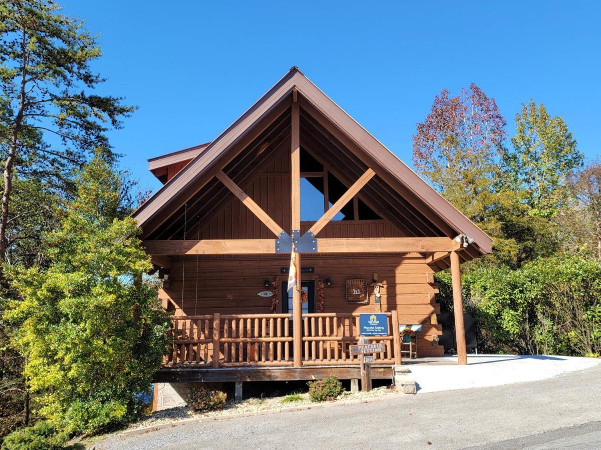 Peaceful Setting Cabin Villa Pigeon Forge Exterior foto